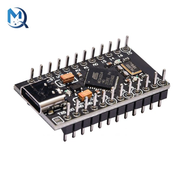 Type-C MINI USB Pro Micro For Arduino ATmega32U4 5V16MHz Module With 2 Row Pin Header For Leonardo Usb Interface Board