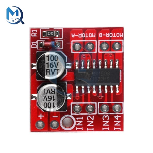 DC 2V 10V 1.5A MX1508 L298N Motor Driver Module 2-Way PWM Adjustable Speed Dual H-Bridge Stepper Motor Driver Board For Cars