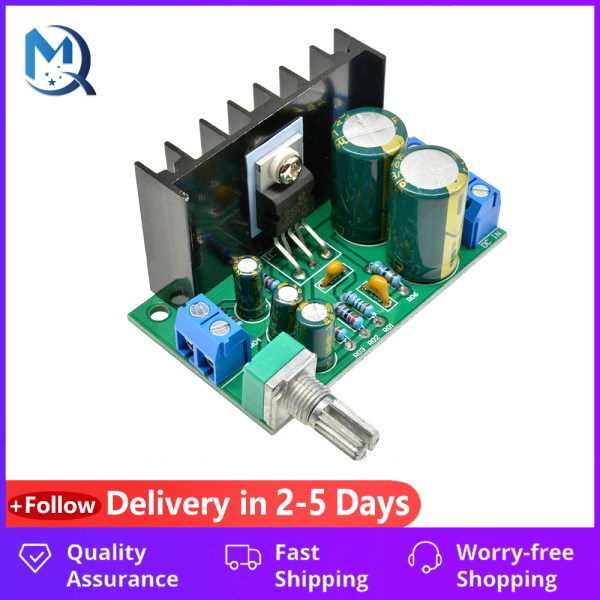 TDA2050 Mono Amplifier Board DC 12-24V 5W-120W Audio Sound Speaker Board volume control Car Player with Potentiometer