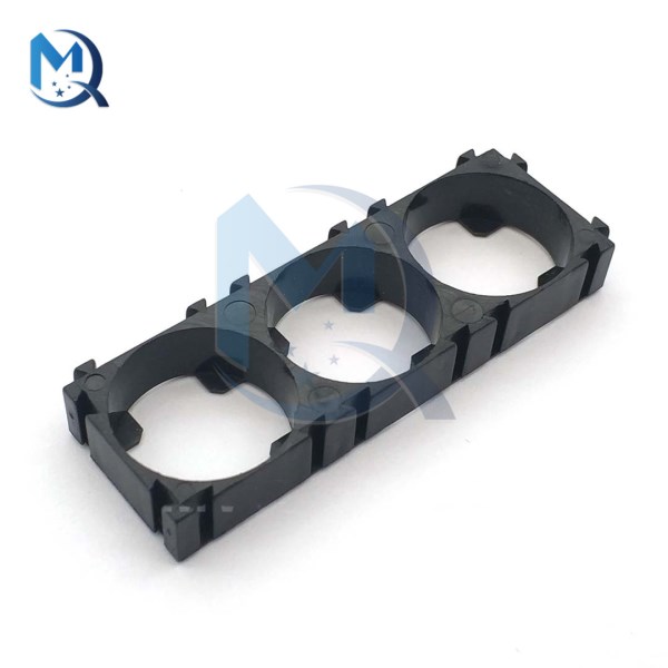 21700 Battery Case Holder 1x3 Bracket Plastic Safety Anti Vibration Spacer Lithium Cell Cylindrical Battery Support 21700 Holder