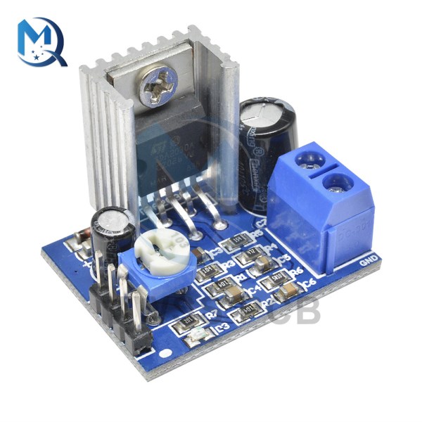 DC6-12V TDA2030 Mono Amplifier Board 18W Audio Power Supply Adjustable AMP Volume Speaker Amplificador Module