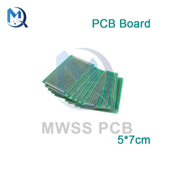 Double Sided Prototype PCB Breadboard 5x7 cm FR4 Glass Fiber 50x70 mm Diy Kit Tinned Universal Circuit Expansion Board Module
