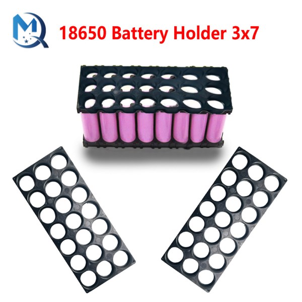 18650 Lithium Cell Cylindrical Battery Case Holder Batteries Pack Plastic Holder Bracket for Diy Battery Pack