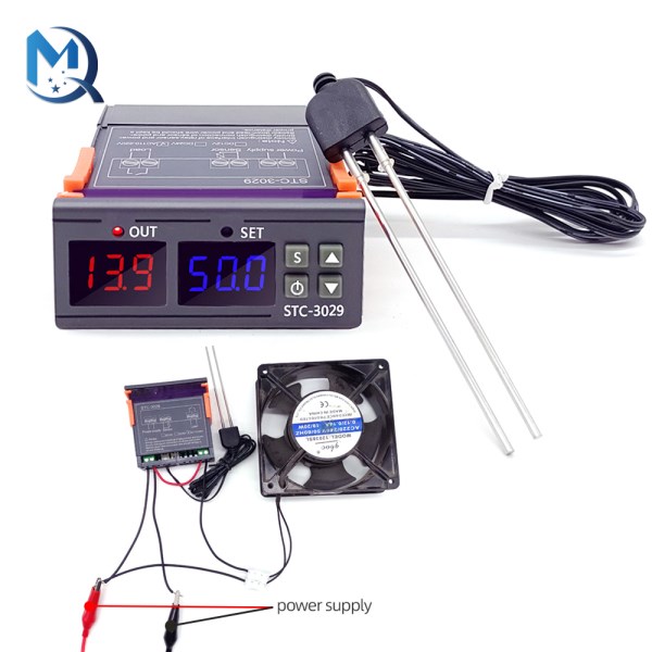 STC-3029 Digital Humidity Controller Soil Controller Electronic Humidity Control Instrument Regulator Switch Sensor Hygrometer