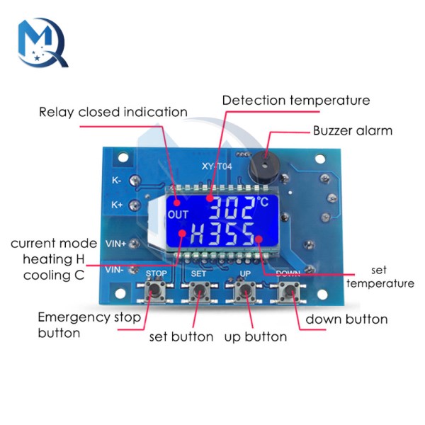 T04-W WIFI remote high temperature digital thermostat K-type thermocouple high temperature controller-99
