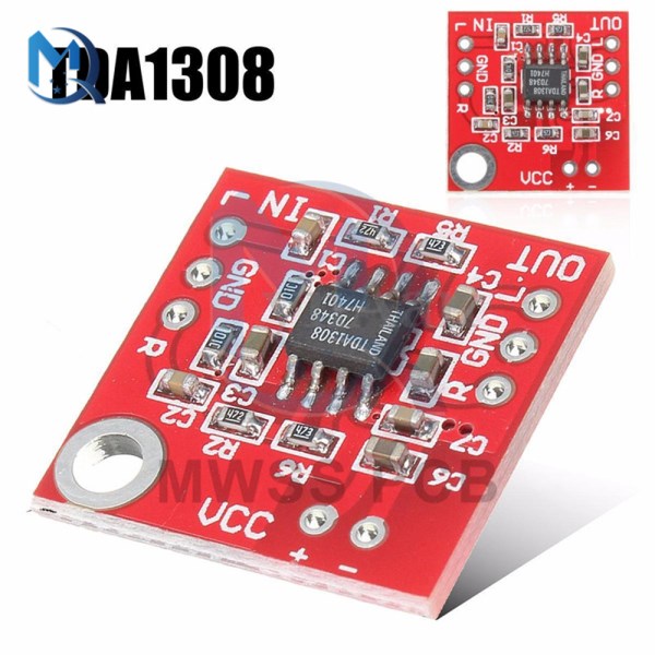 3V 6V Mini TDA1308 Headphone Amplifier Board Headset Amp Preamplifier Board Module Audio Stereo Sound Speaker For Arduino