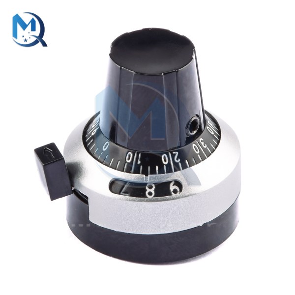 1PCS 3590S 6.35 mm Precision Scale Knob Potentiometer Knob Equipped with Multi-turn Potentiometer