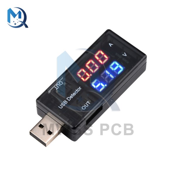 3V 7.5V USB Charger Doctor Current Voltage Tester Detector No Additional Power Battery Voltmeter Ammeter Red Blue For Phone