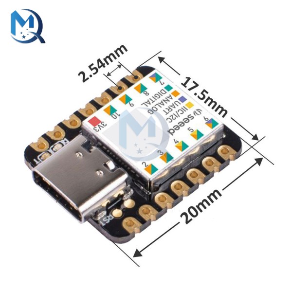 SAMD21 ARM Cortex M0+32bit 48MHz Microcontroller Development Board Type-C Nano SPI Interface Micro-Controller Board for Arduino