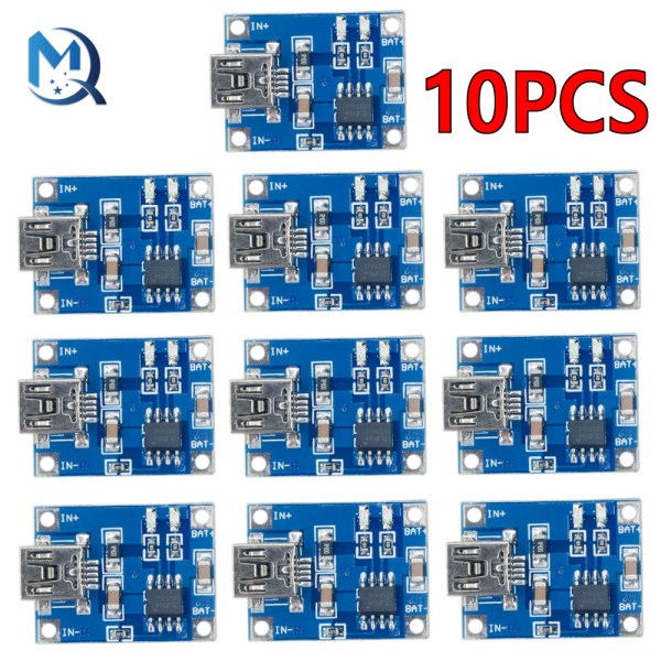 Mini usb 5V 1A Micro USB 18650 Type-c Lithium Battery Charging Board Charger Module+Protection Dual Functions TP4056 18650
