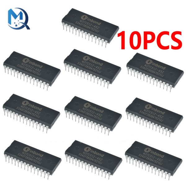 IC Chips W27C512 W27C512-45Z 28DIP IC EEPROM 512KBIT Original Integrated Circuits