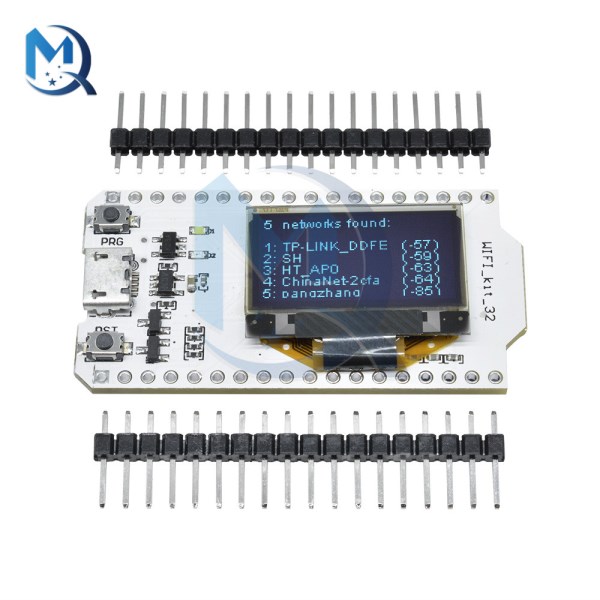 3.3V to 7V ESP32 0.96 Inch OLED Digital Display WIFI Bluetooth Development Board CP2102 Internet of Things For Arduino