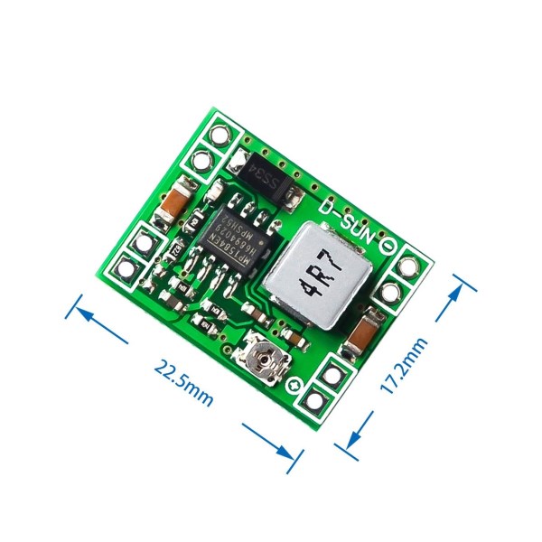 1PCS XM1584 Ultra-small size DC-DC step-down power supply module 3A adjustable step-down module super LM2596