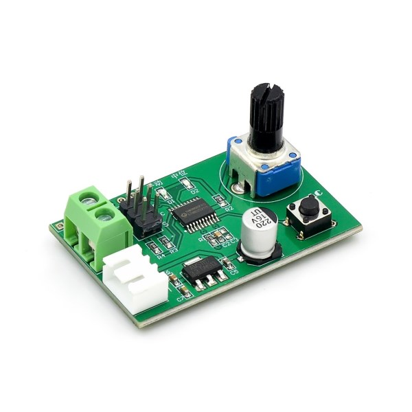 MG995 MG996 SG90 Dual Channel Servos Adjustable Knob Serial Control Board Switch 8-Bit MCU Steering Gear Debugging Module