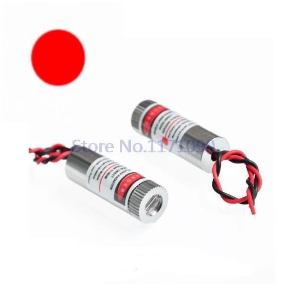 + 650nm 5 mw red dot laser Module Glass Lens Focusable