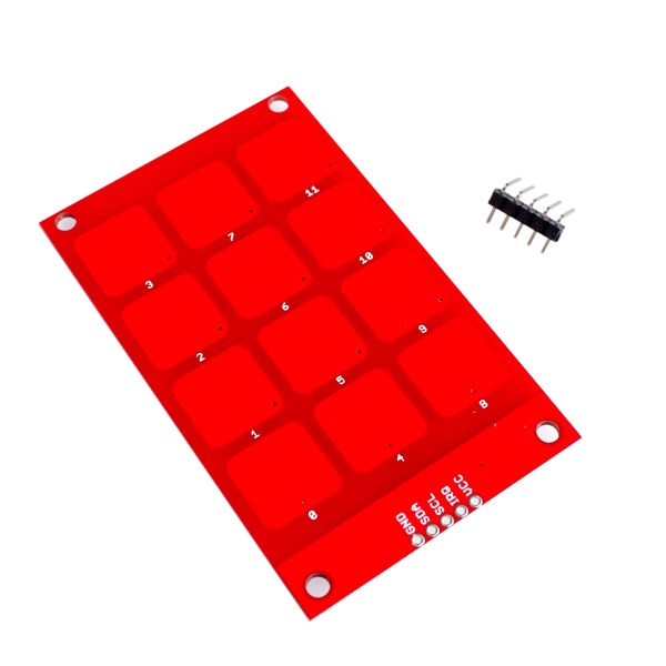 MPR121 capacitive touch sensor module sensor keys keyboard keys