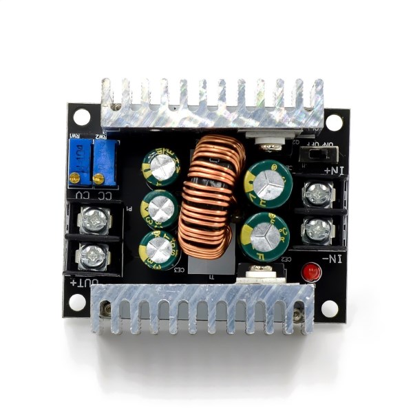 300W 20A DC-DC Buck Converter Step Down Module Constant Current LED Driver Power Step Down Voltage Module Electrolytic Capacitor