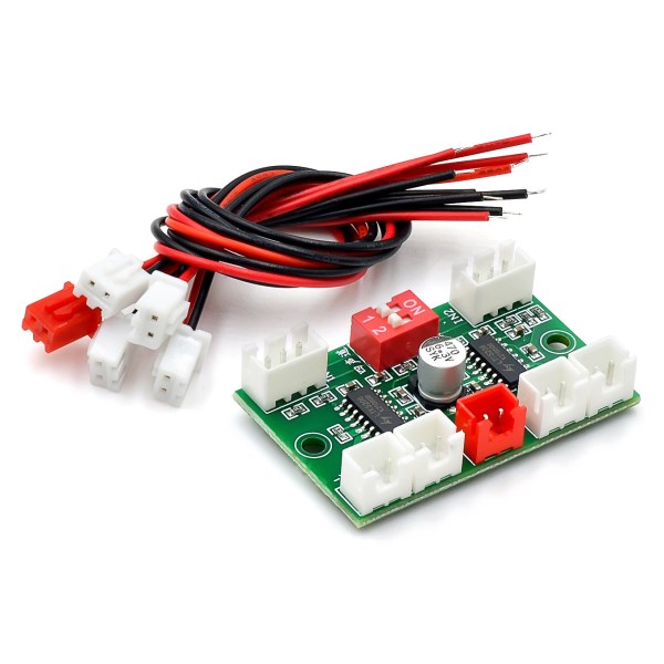 XH-A156 PAM8403 Digital Audio Amplifier Board DC 5V 3W*4 4 Channel AMP with Cable For Laptop Desk Speaker