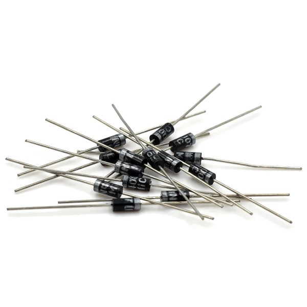 1000pcs 1N4007 high-power rectifier diode IN4007 1A1200V in-line DO-41