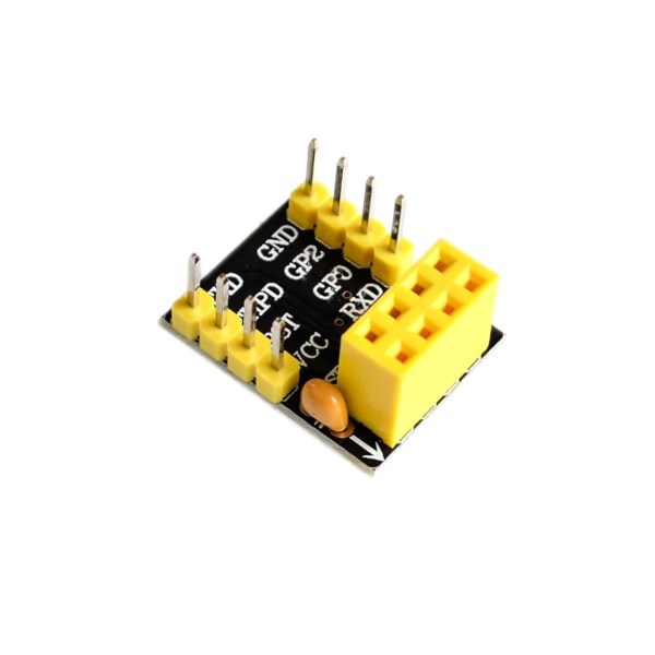 10pcs For ESP-01 Esp8266 ESP-01S Model Of The ESP8266 Serial Breadboard Adapter To WiFi Transceiver Module Breakout UART Module