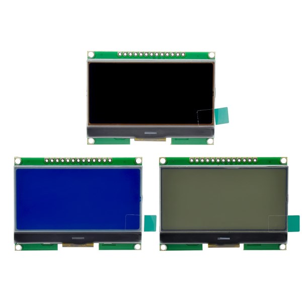 LCD12864 12864-06D, 12864, LCD module, COG, with Chinese font, dot matrix screen, SPI interface