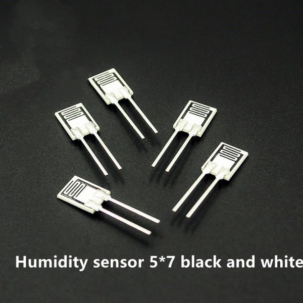 Humidity sensitive resistor CJ-HR31 humidity sensitive original humidity sensor 5*7 black and white humidity module HR202L