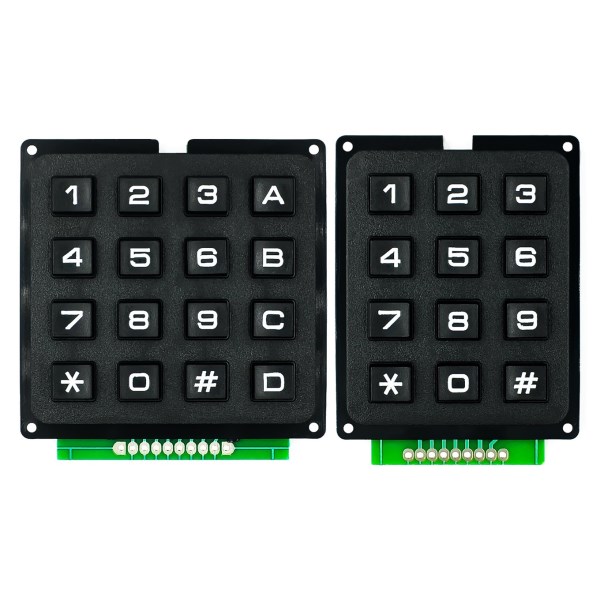 10pcs 4x4 3X4 Matrix Array 16 Keys 4*4 3*4 Switch Keypad Keyboard Module for Arduino