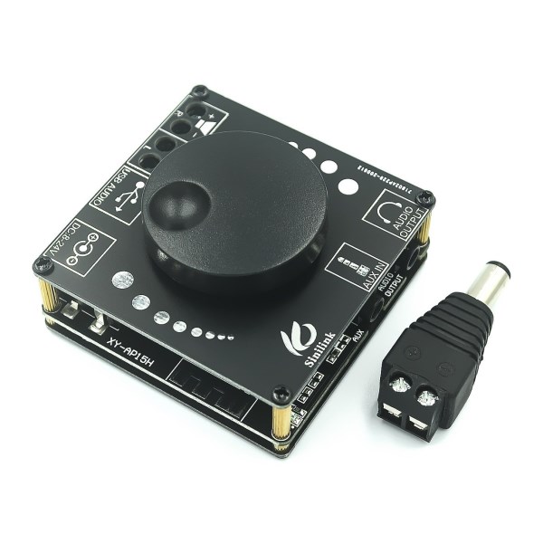 Sinilink ForBluetooth 5.0 10W15W20W Stereo Power Amplifier Board Mobile Control APP 12V24V High Power Digital AmplifierModule