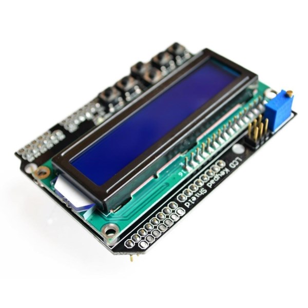 LCD Keypad Shield LCD1602 LCD 1602 Module Display ForArduino ATMEGA328 ATMEGA2560 raspberry pi For UNO blue screen