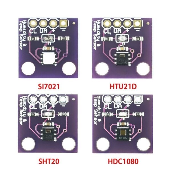 10pcsHDC1080 Si7021 SHT20 HTU21D module Low Power, GY-213V-HDC1080 High Accuracy Digital Humidity Sensor with Temperature Sensor