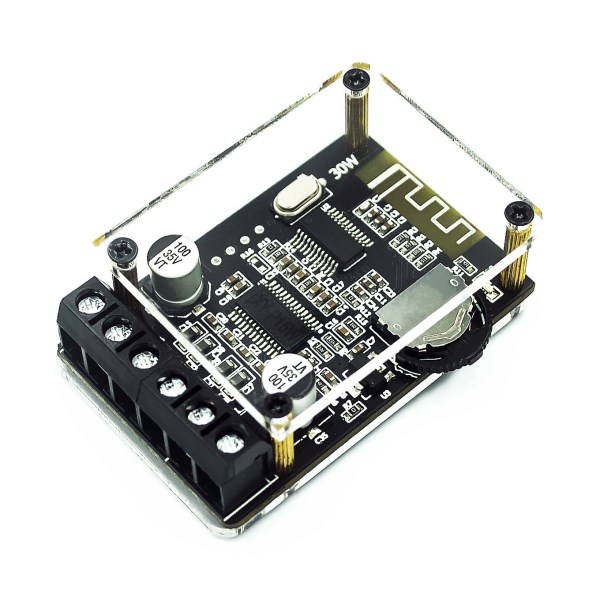 10W15W20W30W40W Stereo For Bluetooth Power Amplifier Board 12V24V High Power Digital Amplifier Module XY-P15W XY-P40W