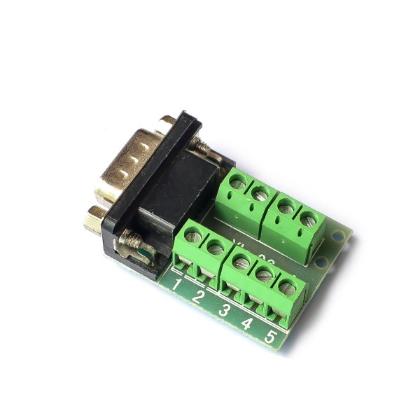 DB9 connector female adapter signals Terminal RS232 Serial to Terminal