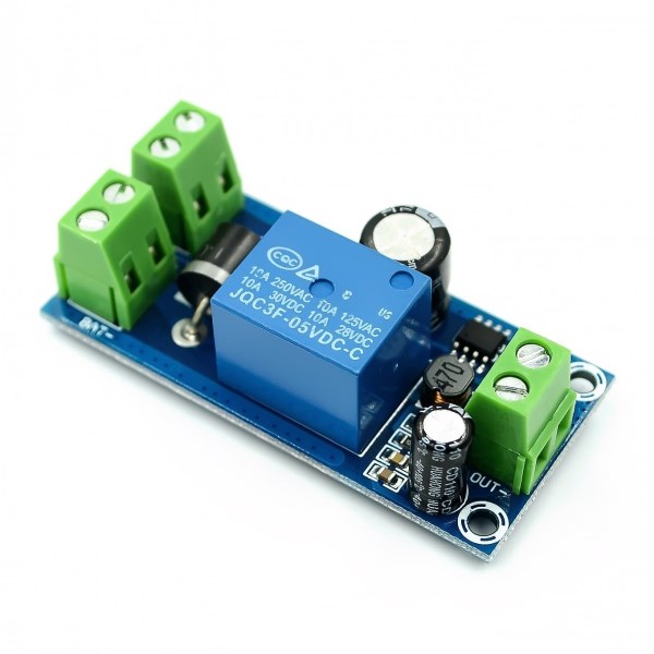 Power Supply 5V to 48V Board Relay Module Power-OFF Protection Module Automatic Switching Module UPS Emergency Cut-off Battery