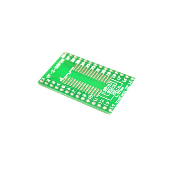 10pcslot SOP28 SSOP28 TSSOP28 SOP TO DIP 0.651.27mm IC adapter Socket Adapter plate PCB