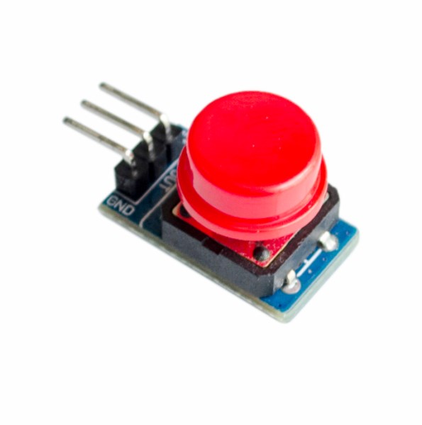 12X12MM Big Key Module Big Button Module Light Touch Switch Module With Hat High Level Output For Arduino Or Raspberry Pi 3