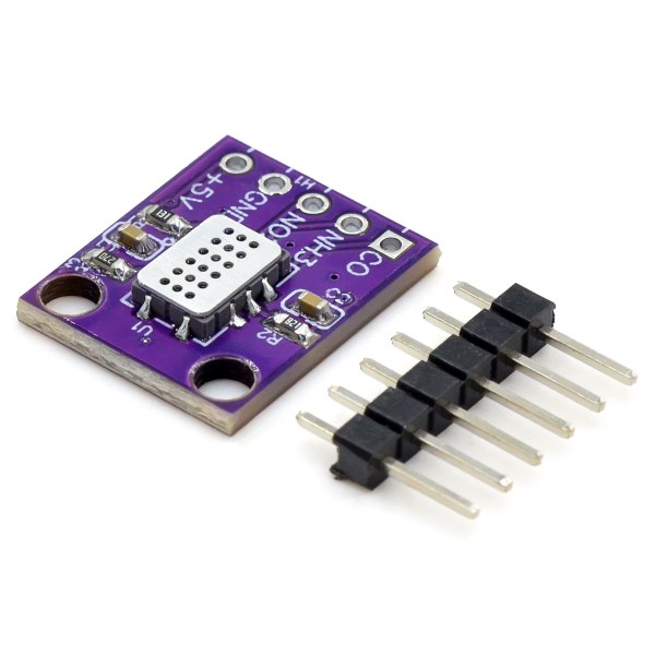 MICS-6814 Gas Sensor Carbon Monoxide CO VOC NO2 NH3 Nitrogen Oxygen Air Quality Detection Numerical Sensor Module for Arduino