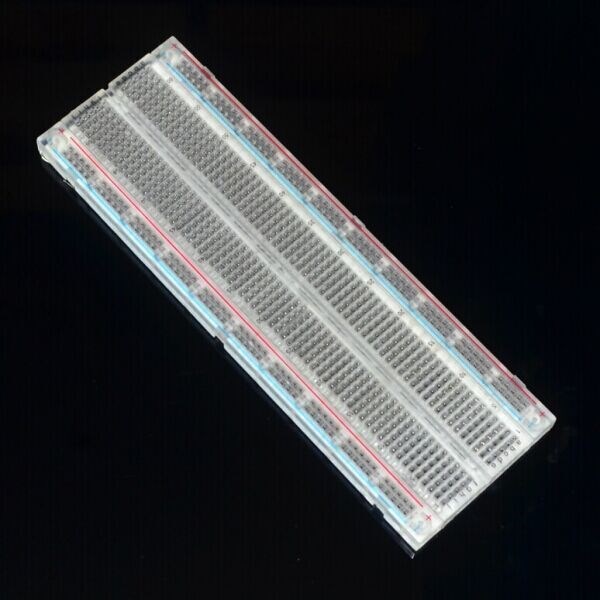 Crystal ! Solderless Solder Less Breadboard Protoboard 2 buses Tie-point Tiepoint 830