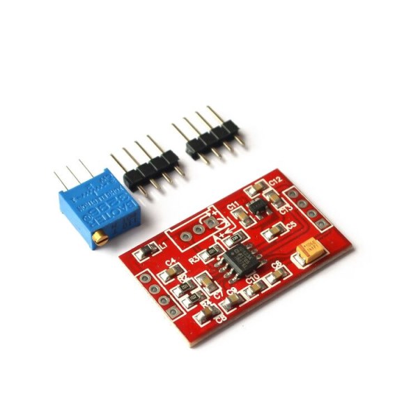 MV microvolt signal amplifier voltage amplifier AD623AD620 instrumentation amplifier module
