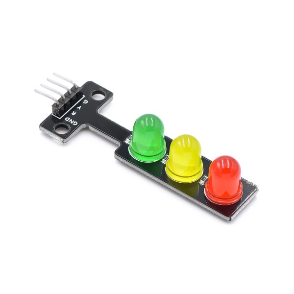 Mini 5V Traffic Light LED Display Module for Arduino Red Yellow Green 5mm LED Mini-Traffic Light for Traffic Light System Model