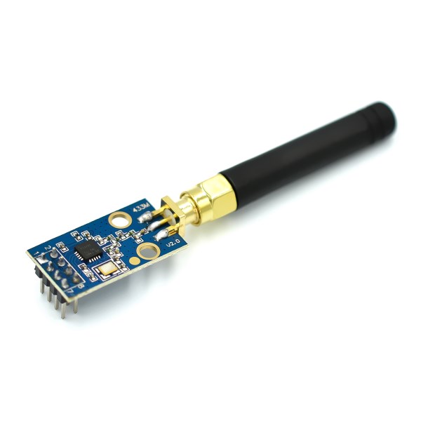 Industrial-grade CC1101 wireless module 433M digital transmission transceiver class NRF905 SI4432 SMA interface