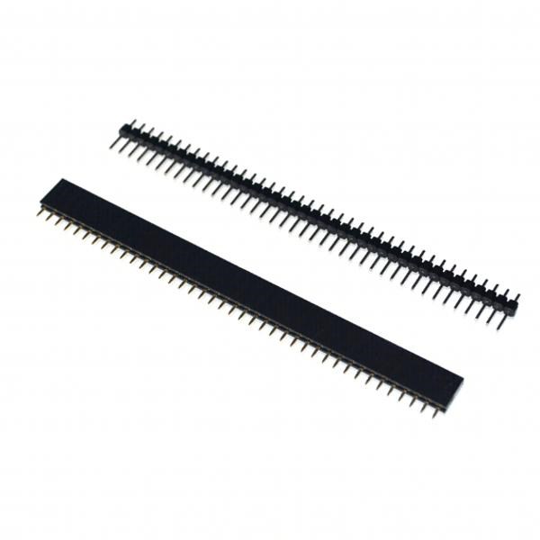 1 lot = 10pcs 1x40 Pin 2.54mm Single Row Female + 10pcs 1x40 Male Pin Header connector