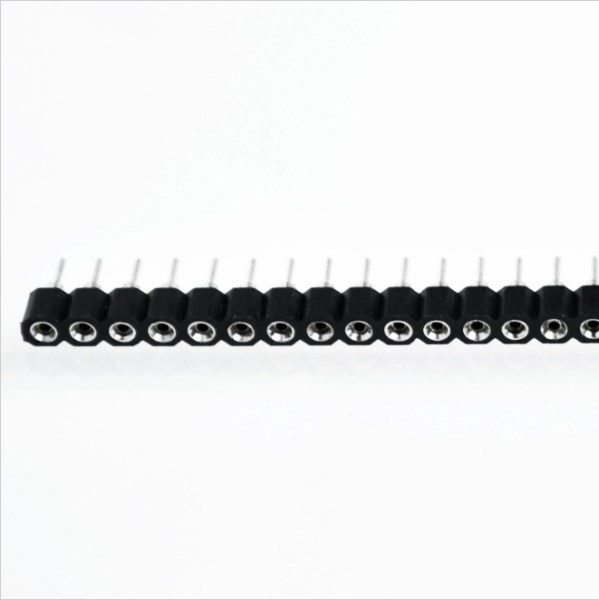 10pcs 1x40 Pin 2.54 Round Female Pin Header connector