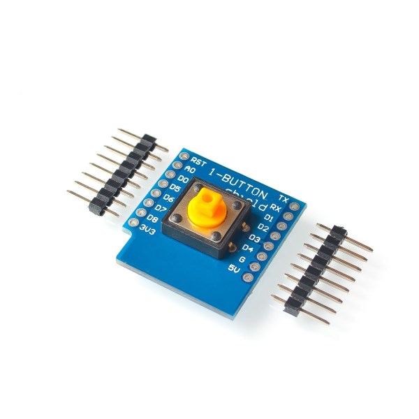 One Button Shield For WeMos D1 Mini Button For Wemos Diy Electronic PCB Board D1 Mini Button Module With Pin