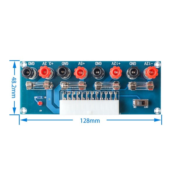 XH-M229 Desktop Computer Chassis Power Supply ATX Transfer Board Power Take off Board Power Output Terminal Module