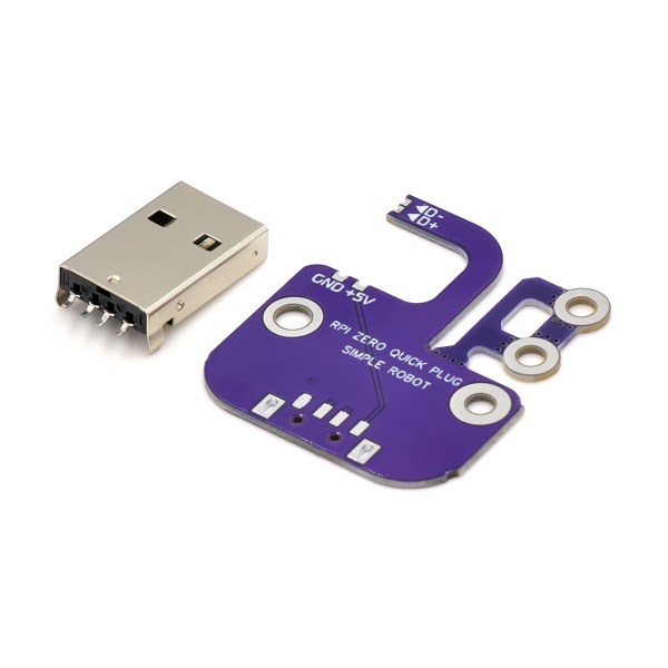 USB Adapter Board For Raspberry Pi Zero W Micro USB to type A USB adapter board Expansion Board USB Power Supply