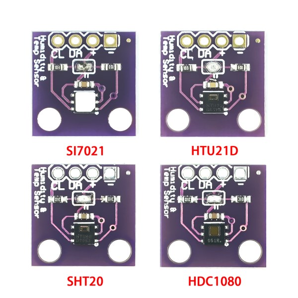 HDC1080 Si7021 SHT20 Industrial High Precision Humidity Sensor with I2C Interface GY-213V-SI7021