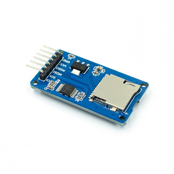 10pcslot Micro SD card mini TF card reader-module SPI interfaces with level converter chip