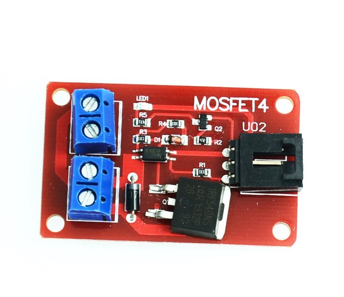 1 Channel 1 Route MOSFET Button IRF540 + MOSFET Switch Module for Arduino