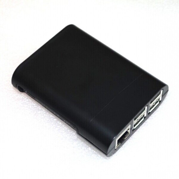 1pcs Raspberry Pi 3 3B 3B+ Black Case Cover Shell Enclosure Box ABS box