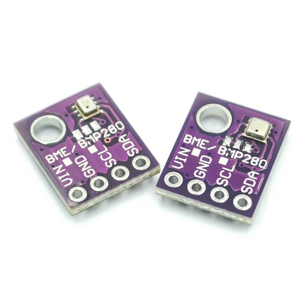 3In1 BME280 GY-BME280 Digital Sensor SPI I2C Humidity Temperature and Barometric Pressure Sensor Module 1.8-5V DC High Precision